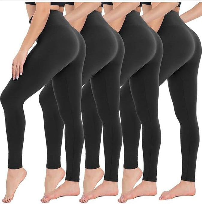 Women's High Waist Leggings Soft Yoga Pants Suitable For Exercise