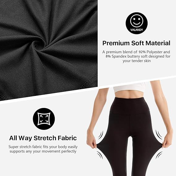 Women's High Waist Leggings Soft Yoga Pants Suitable For Exercise